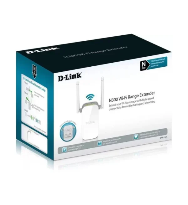 D-Link DAP-1325 WiFi Range Extender 2.4 GHz 300 Mbps Wifi Speed Single Band External Antenna Access Point Mode  (White) - Image 5